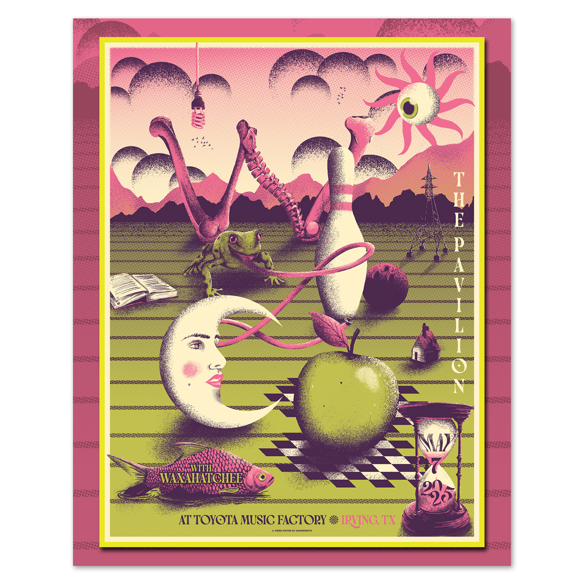 Pavilion at Toyota Music Factory (5-7-25 Irving, TX) Poster