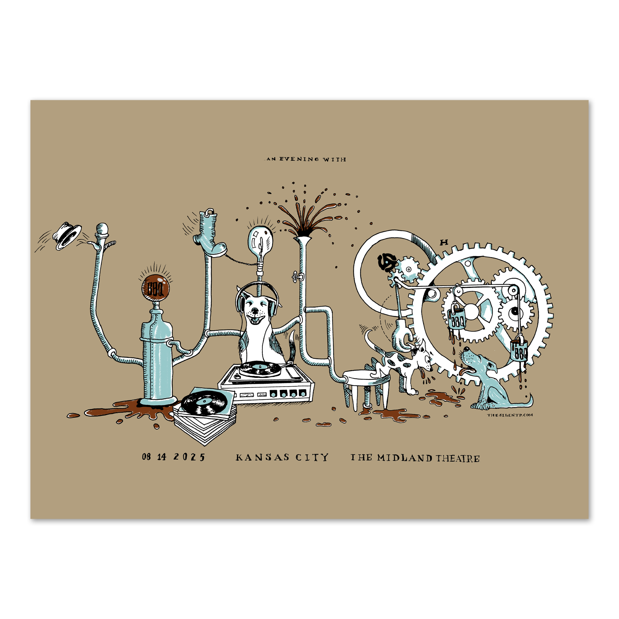 Midland Theatre (8-14-25 Kansas City, MO) Poster