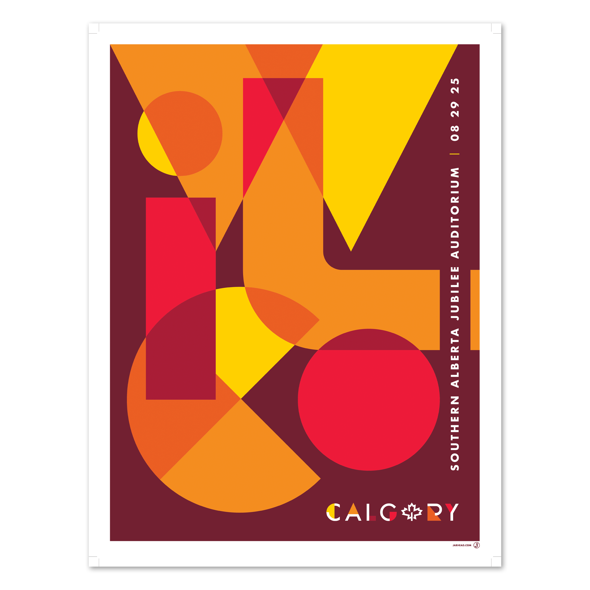 S Alberta Jubilee Auditorium (8-29-25 Calgary, AB) Poster