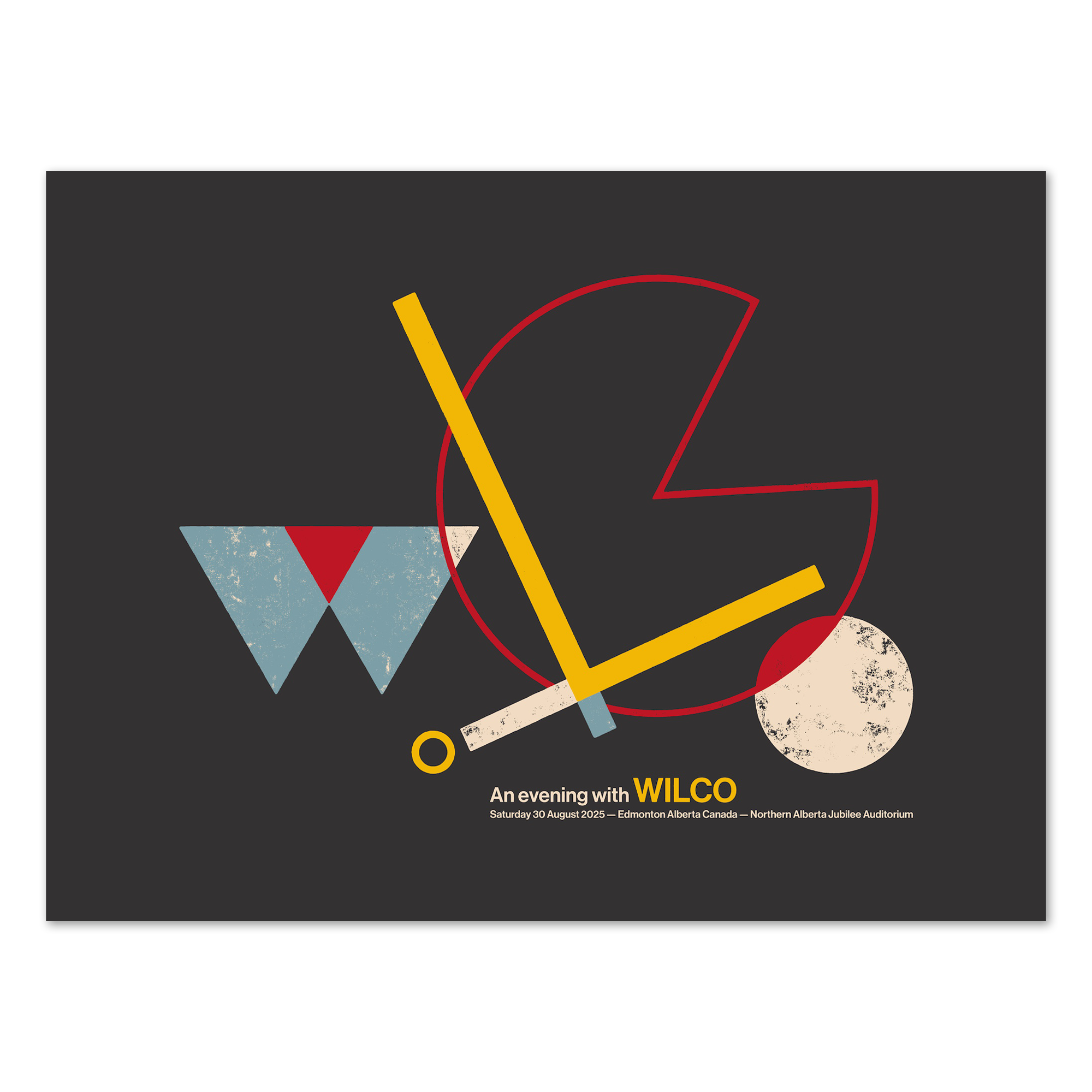 N Alberta Jubilee Auditorium (8-30-25 Edmonton, AB) Poster