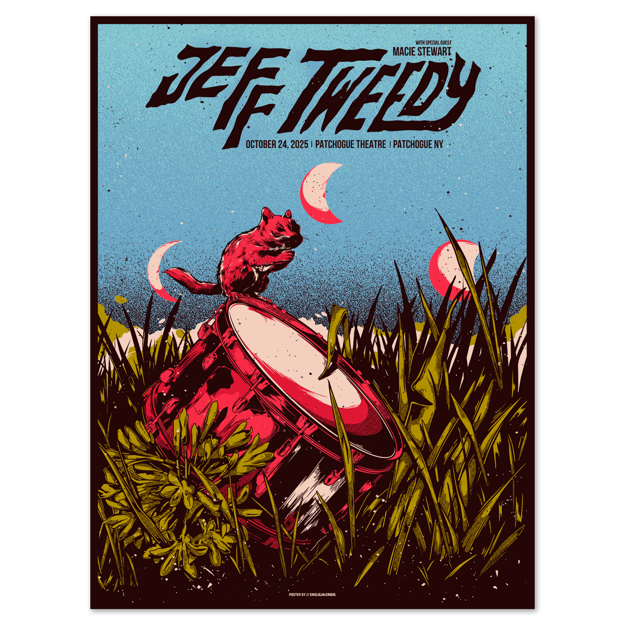 Patchogue Theatre (10-24-25 Patchogue, NY) Poster