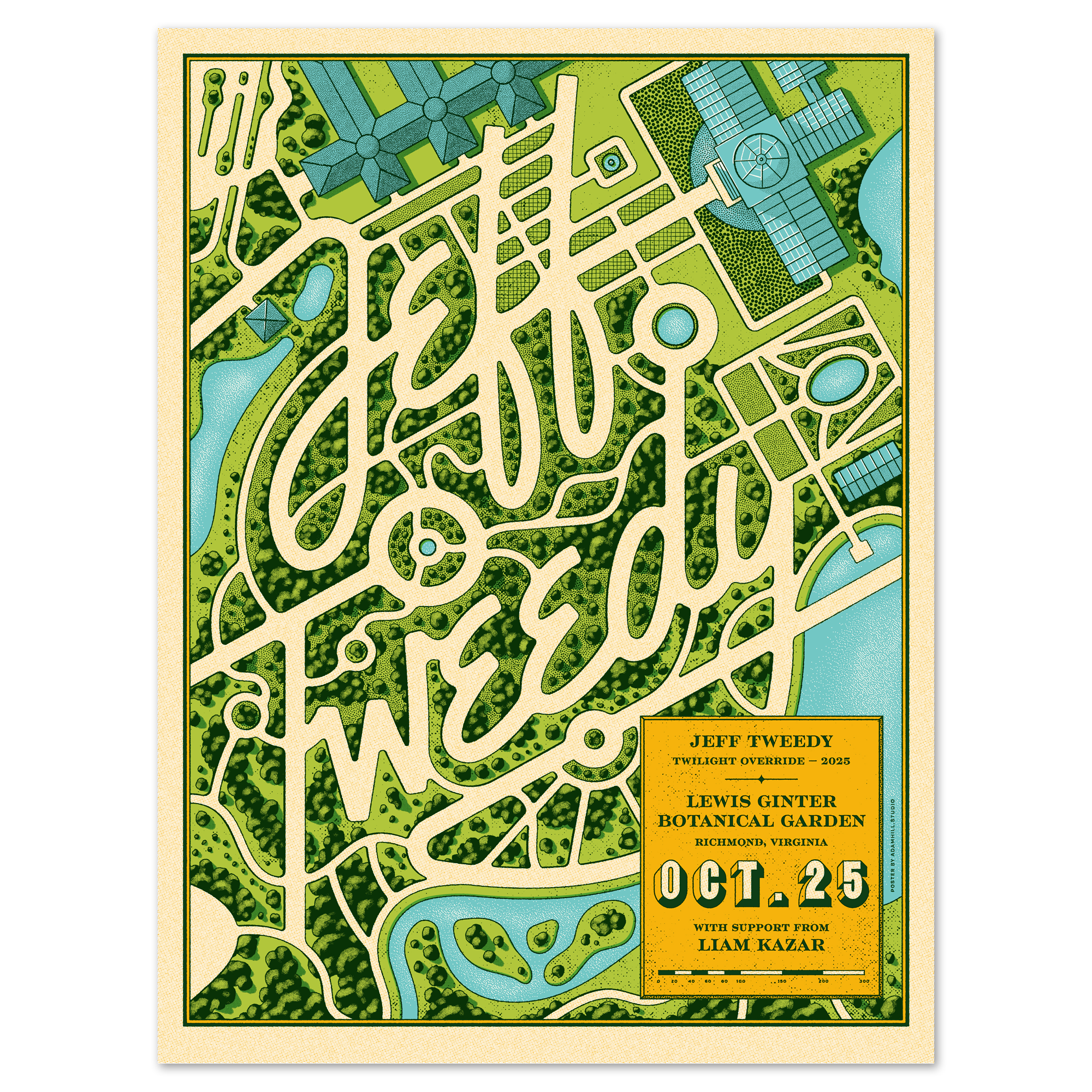 Lewis Ginter Botanical Garden (10-25-25 Richmond, VA) Poster