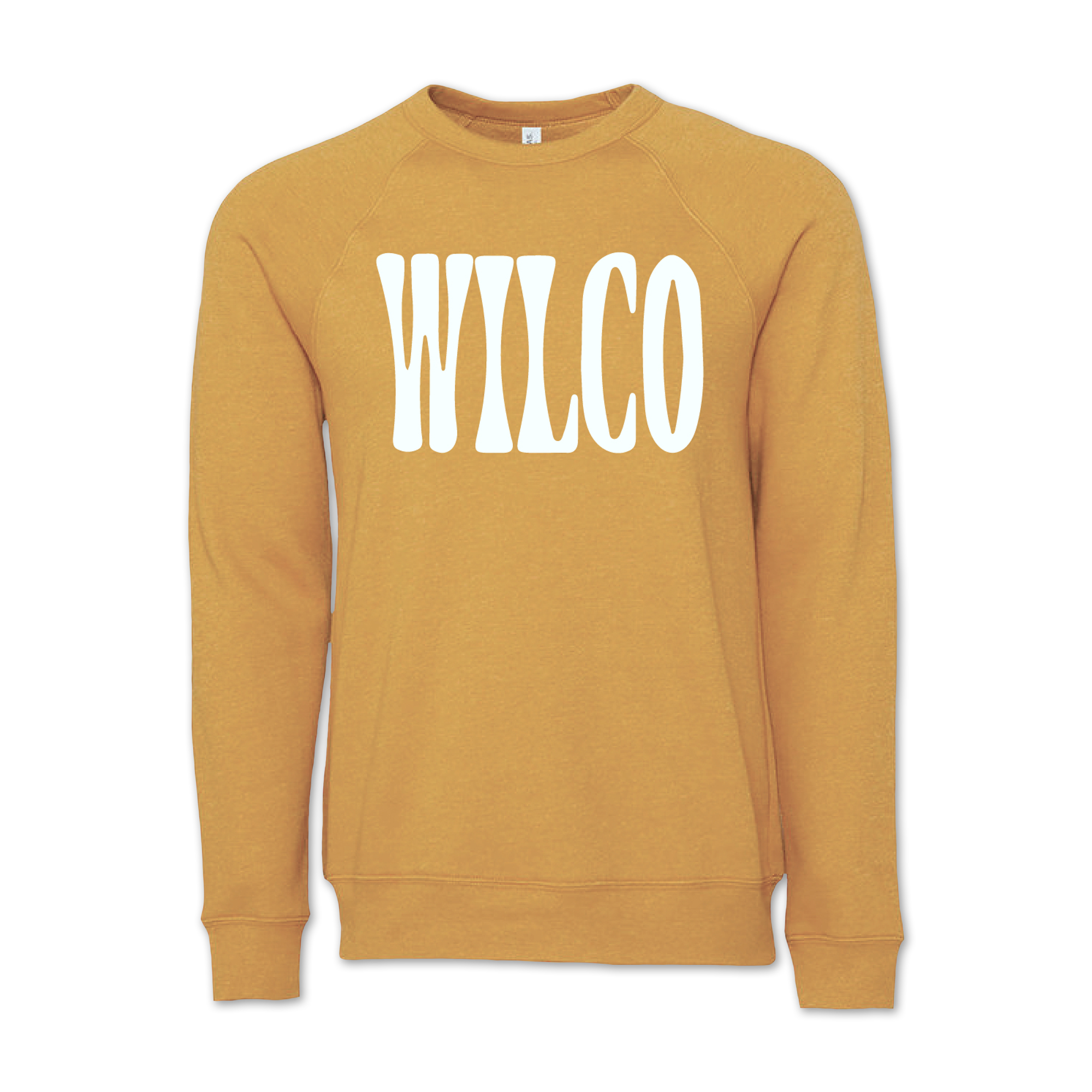 Flocked Logo (Mustard) Sweatshirt