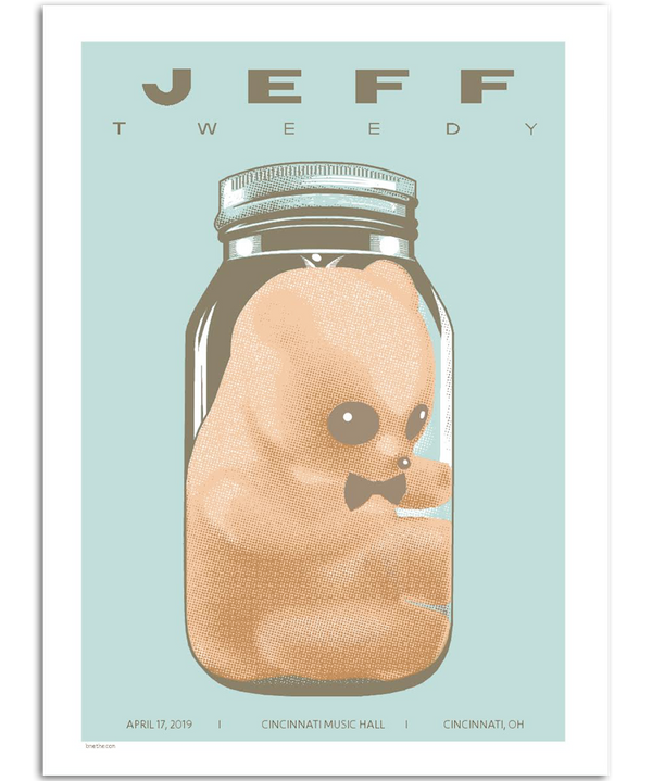 Toby in a Jar (4-17-19, Cincinnati, OH) Poster