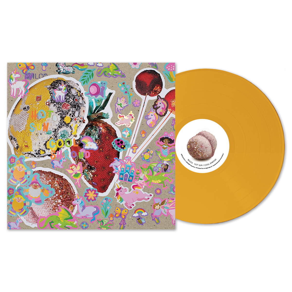 Wilco — Hot Sun Cool Shroud — Vinyl EP WARM YELLOW
