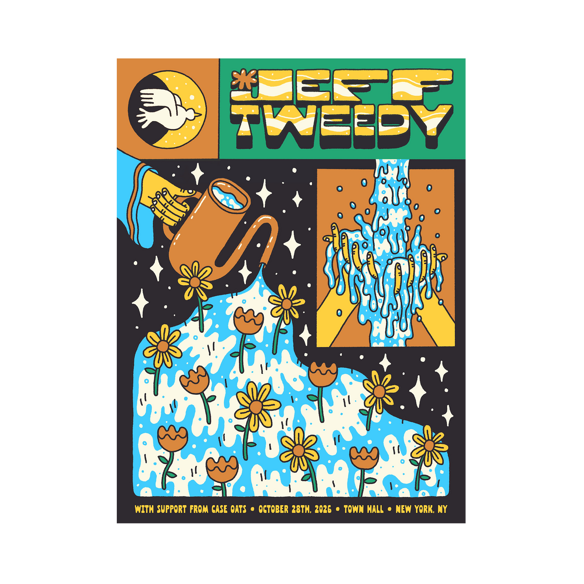 Jeff Tweedy October 28, 2026 New York City Poster