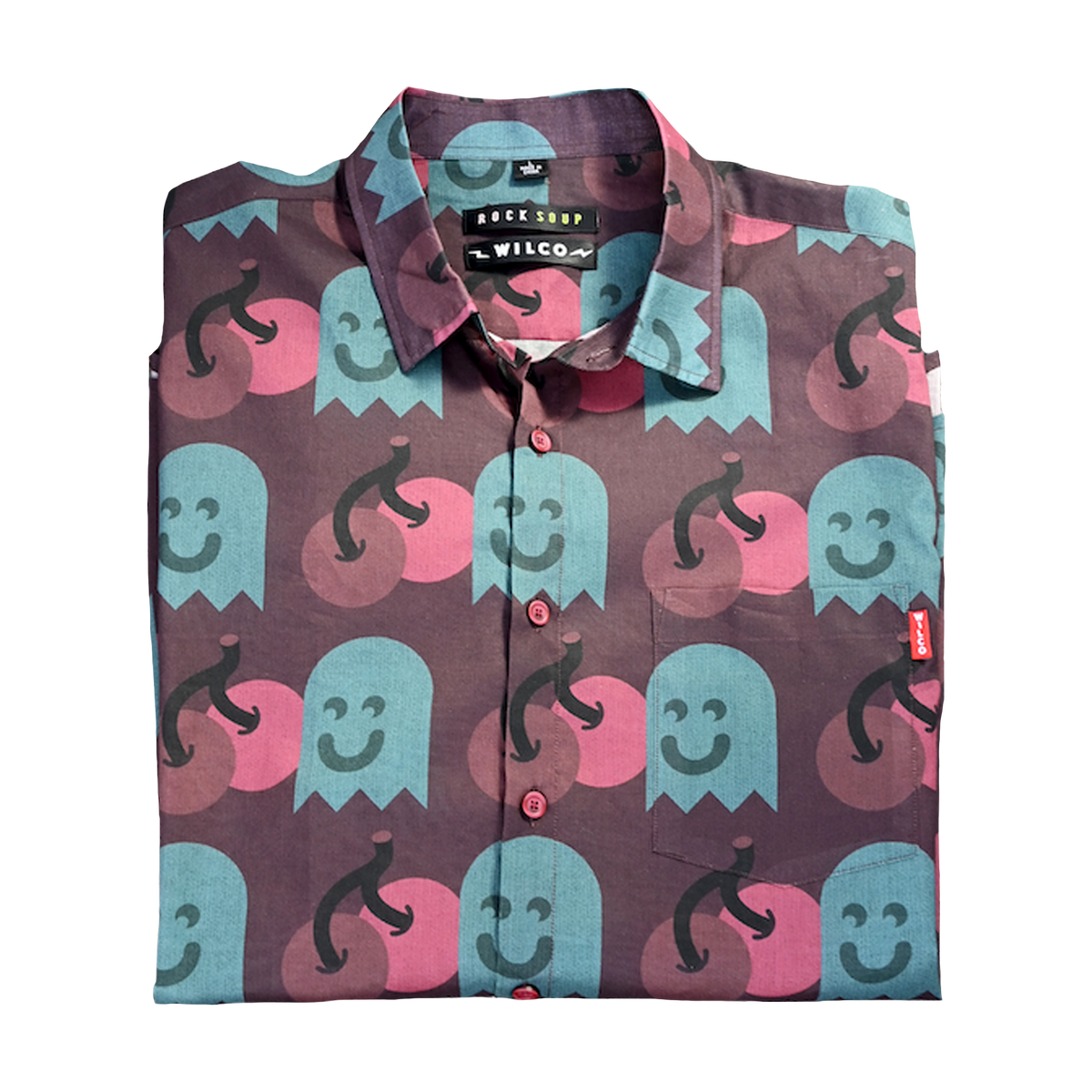 Wilco Cherry Ghost Pajama Top