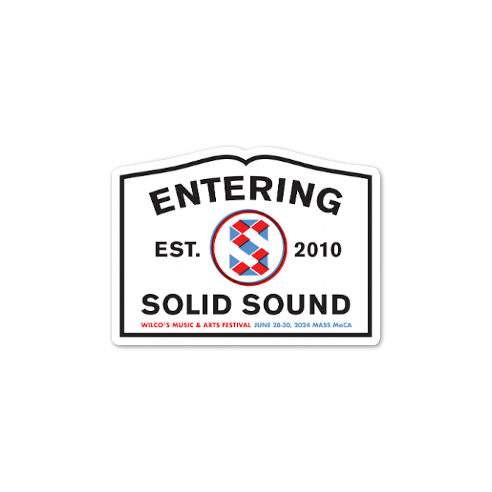 Entering Solid Sound (Jun 28-30, 2024) Sticker