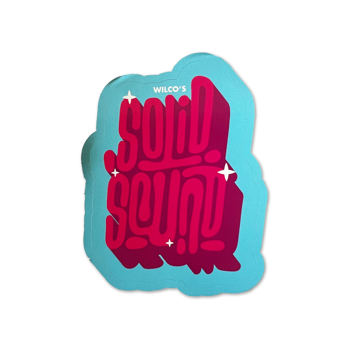 Solid Sound Festival Lava Font Sticker