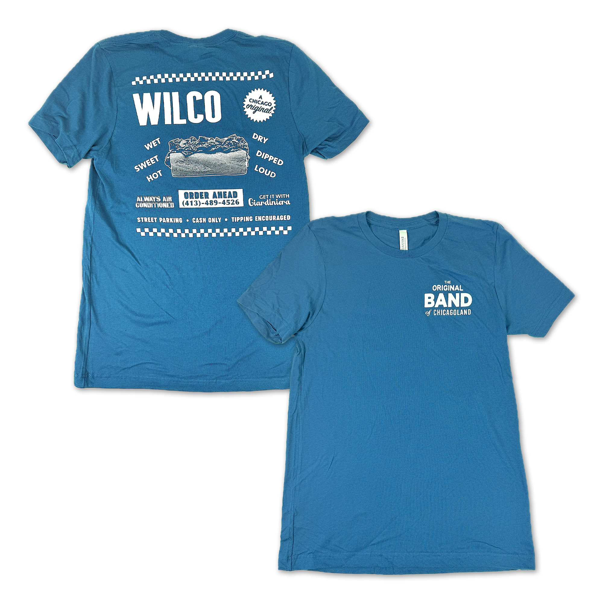 The Original Band of Chicagoland (Cool Blue) T-shirt