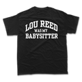 Jeff Tweedy Lou Reed Was My Babysitter Lyric T-shirt