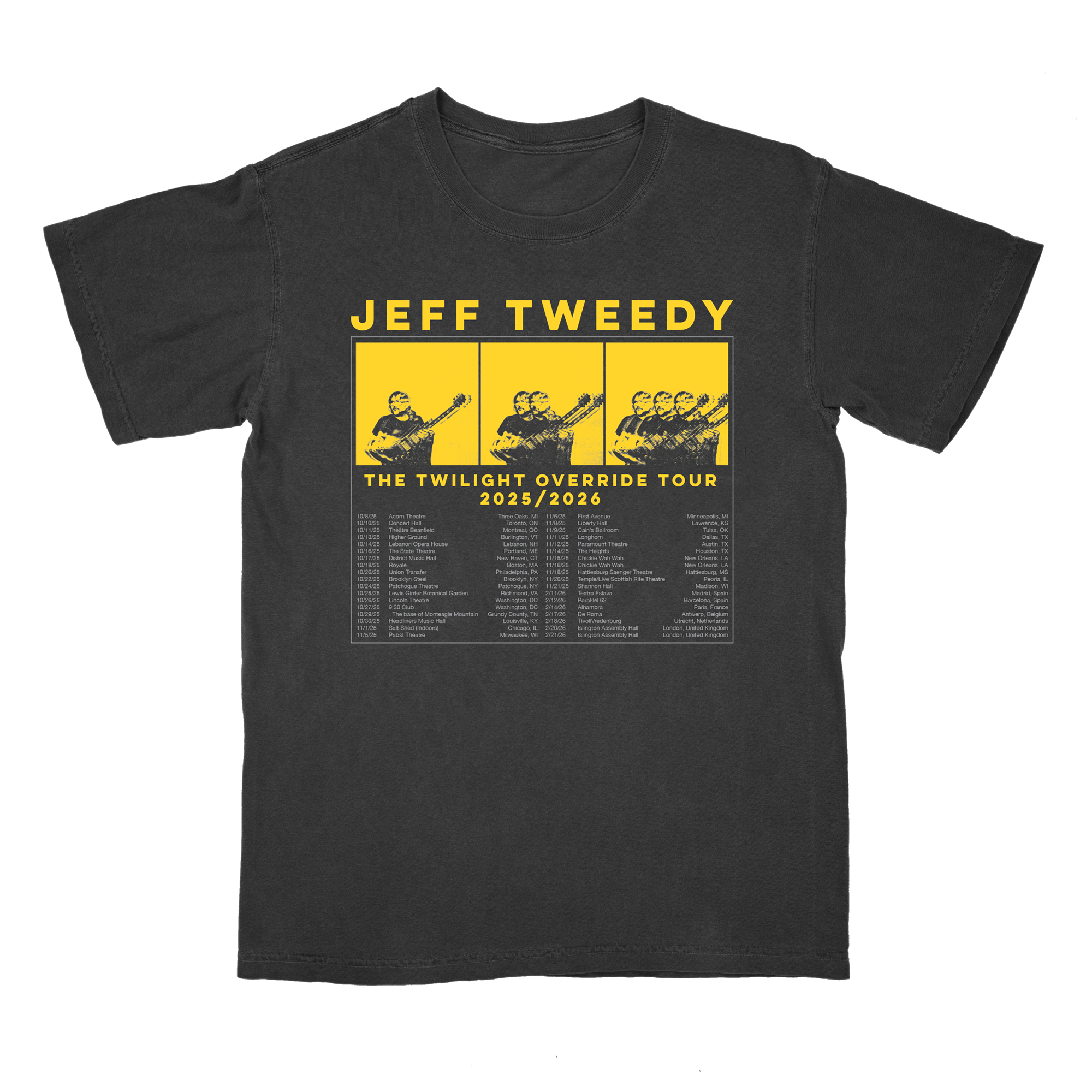 Twilight Override 2025-26 Tour T-shirt