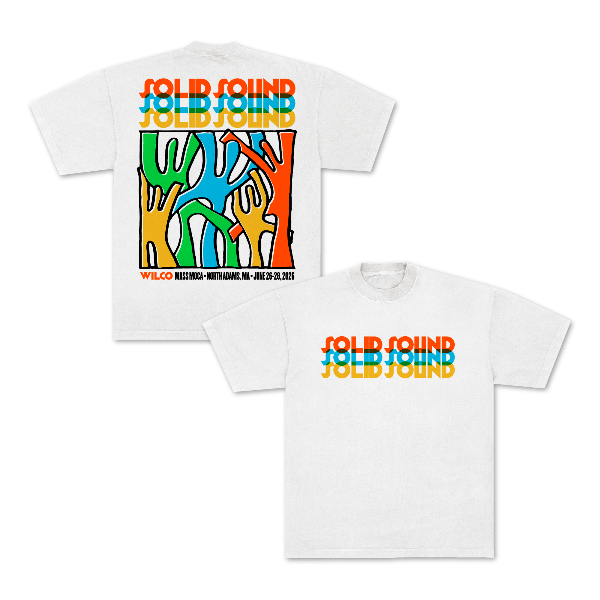 VALLAD VERETTA SOUNDS TOUR TEE WHT Lサイズ Solid Sound 2026 Togetherness (White) T-shirt – Wilco Store