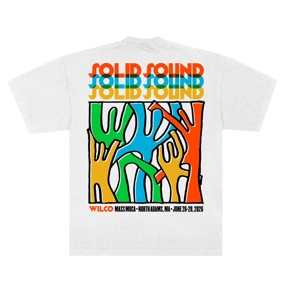 Solid Sound Festival 2026 Dancing Figures T-shirt
