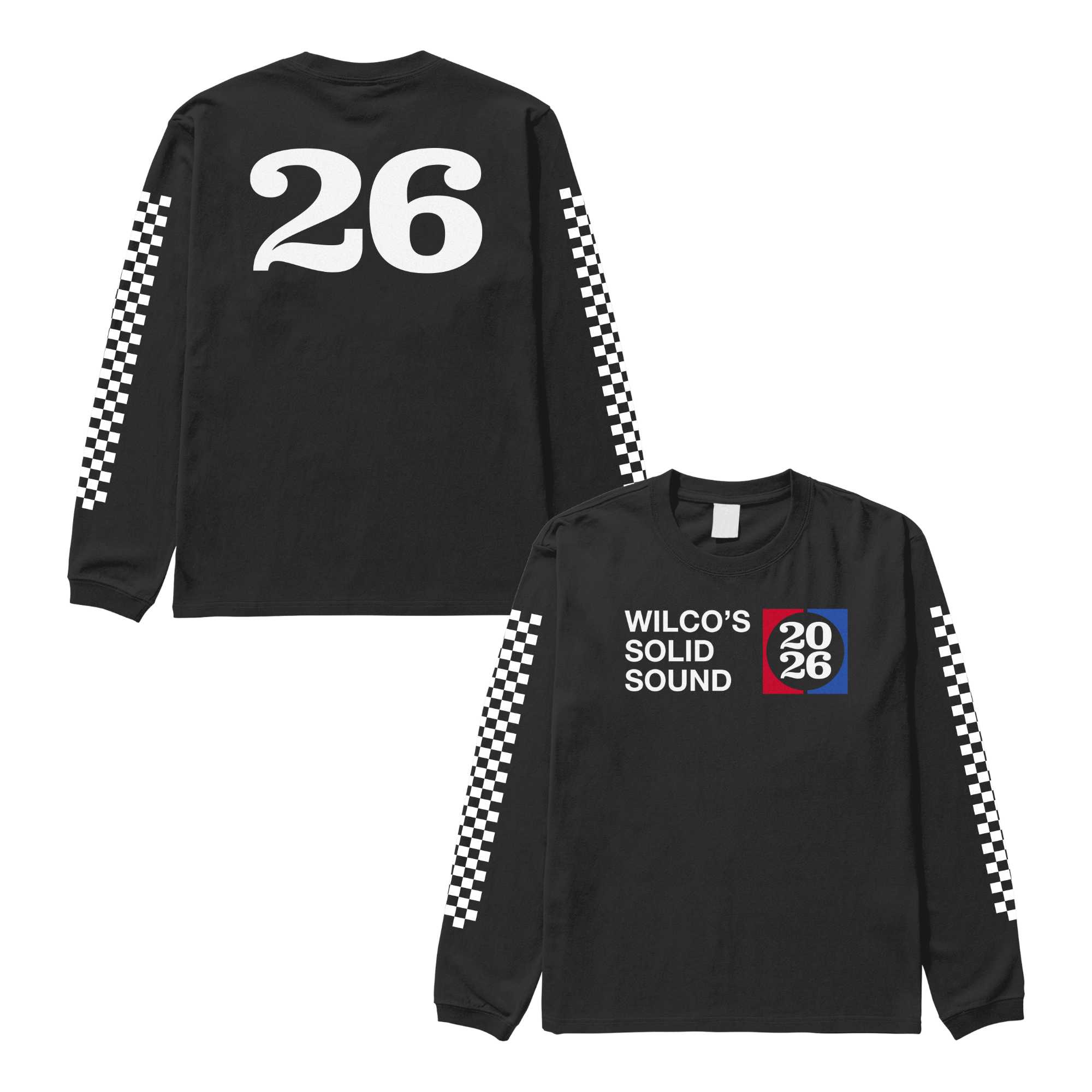 Solid Sound 2026 Finish Line L/S (Black) T-shirt