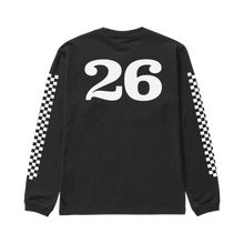 Load image into Gallery viewer, Solid Sound 2026 Finish Line L/S (Black) T-shirt
