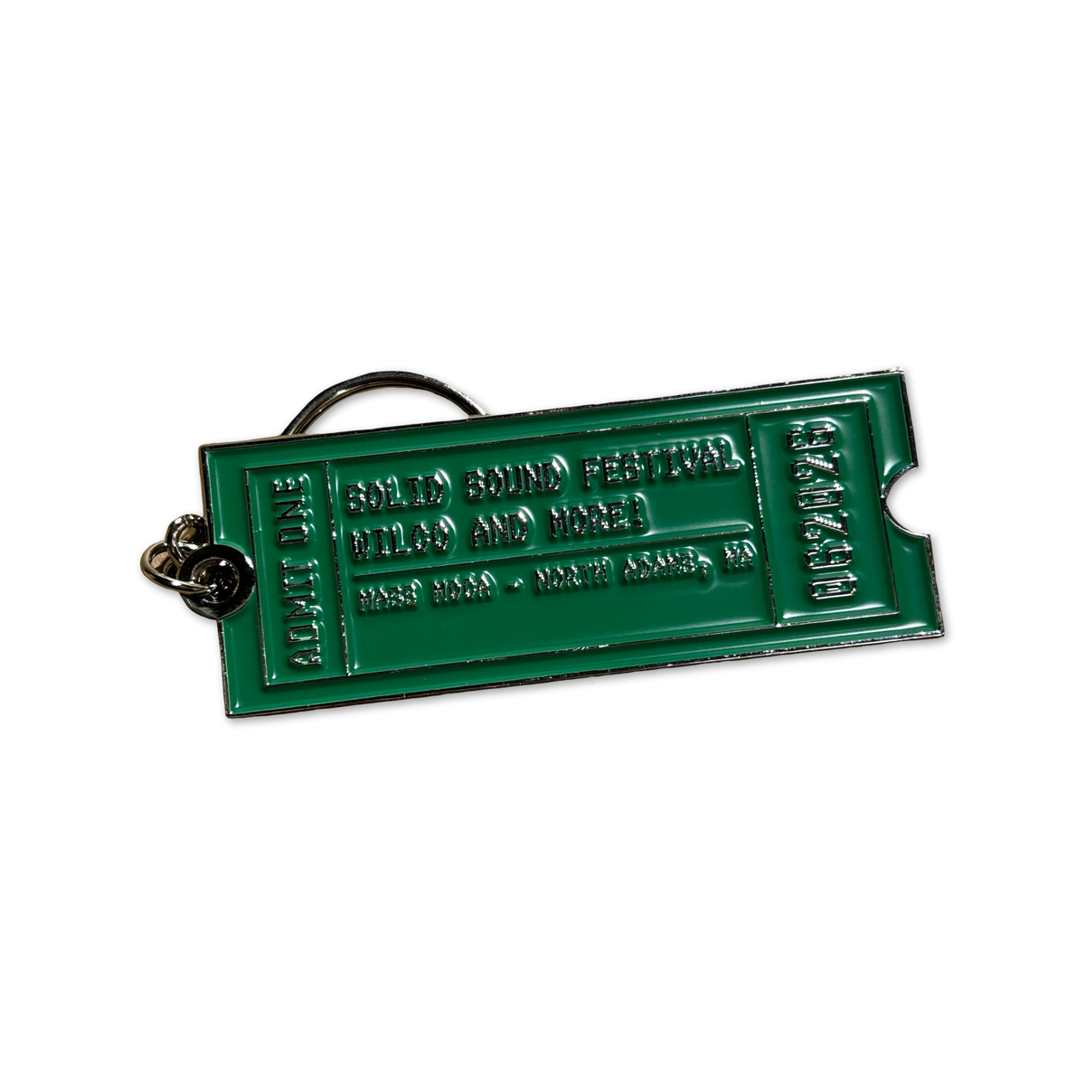 Solid Sound Ticket 2026 Metal Keychain