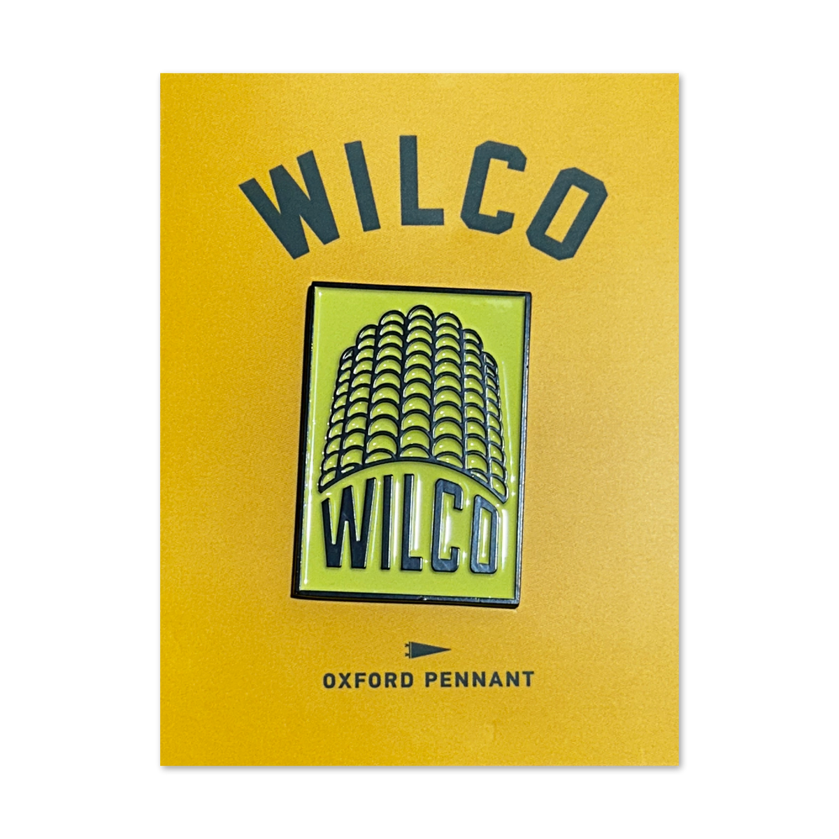 Wilco Yankee Hotel Foxtrot Marina Towers Enamel Pin