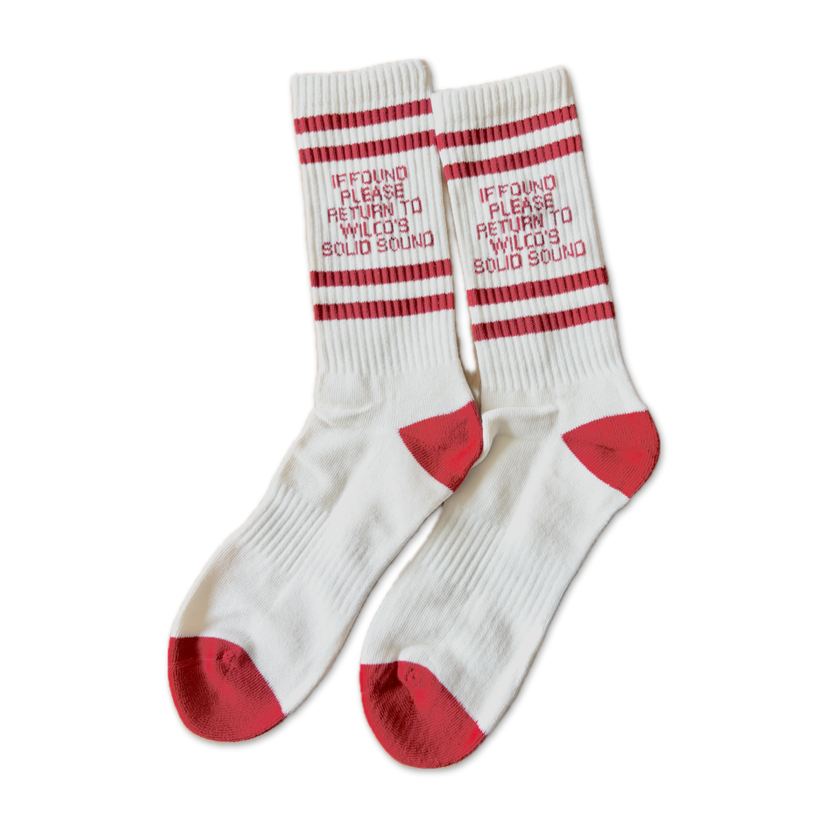 If Found Return to Solid Sound Socks