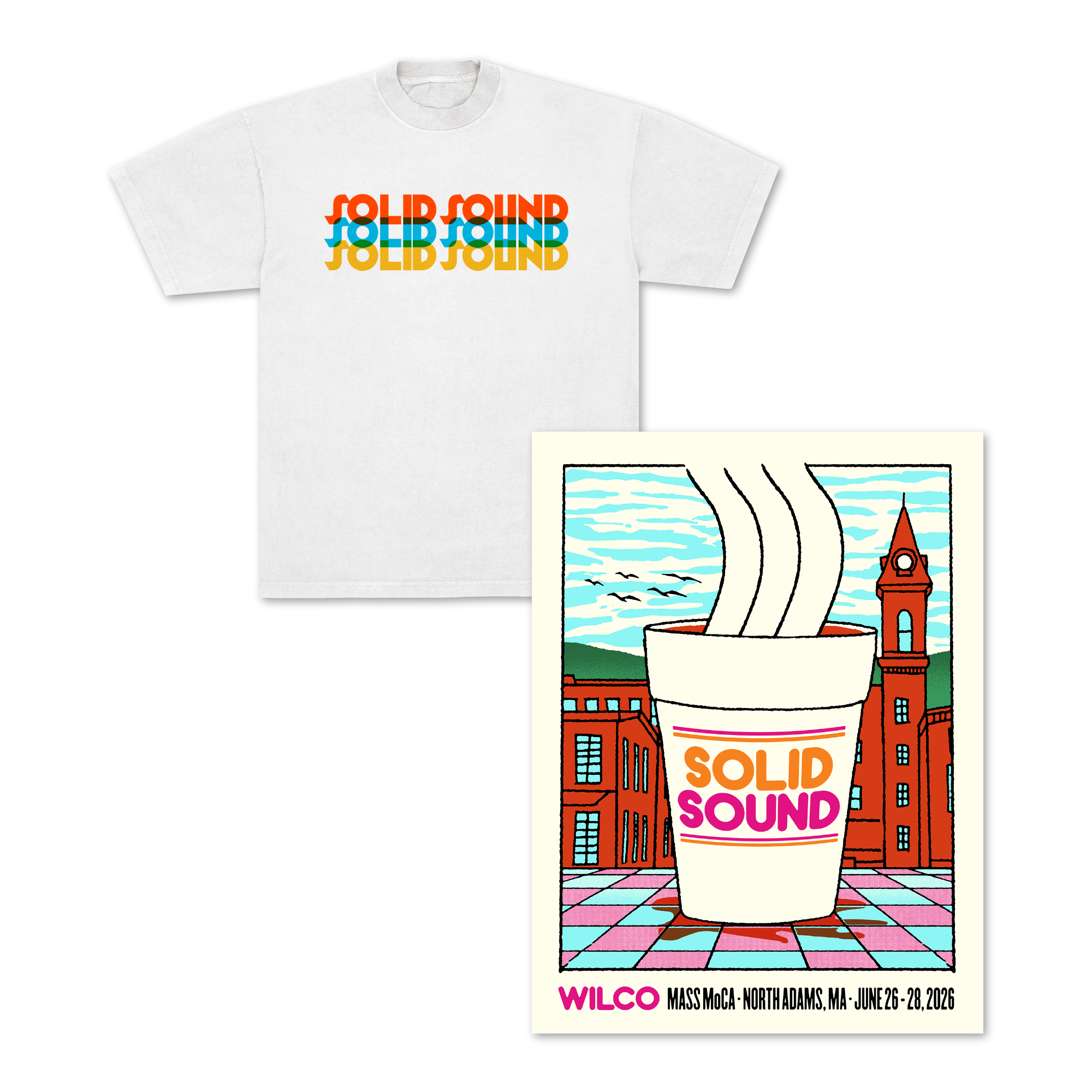 Solid Sound 2026 Togetherness Tee + Poster Bundle