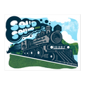 Solid Sound Festival 2022 Train Poster