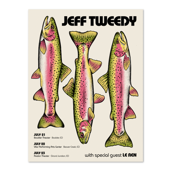 Jeff Tweedy [July 21, 22 & 23, 2023 Colorado] Posters