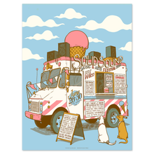 Load image into Gallery viewer, Solid Sound Festival 2024 Ice Cream Truck Lineup Poster + Download
