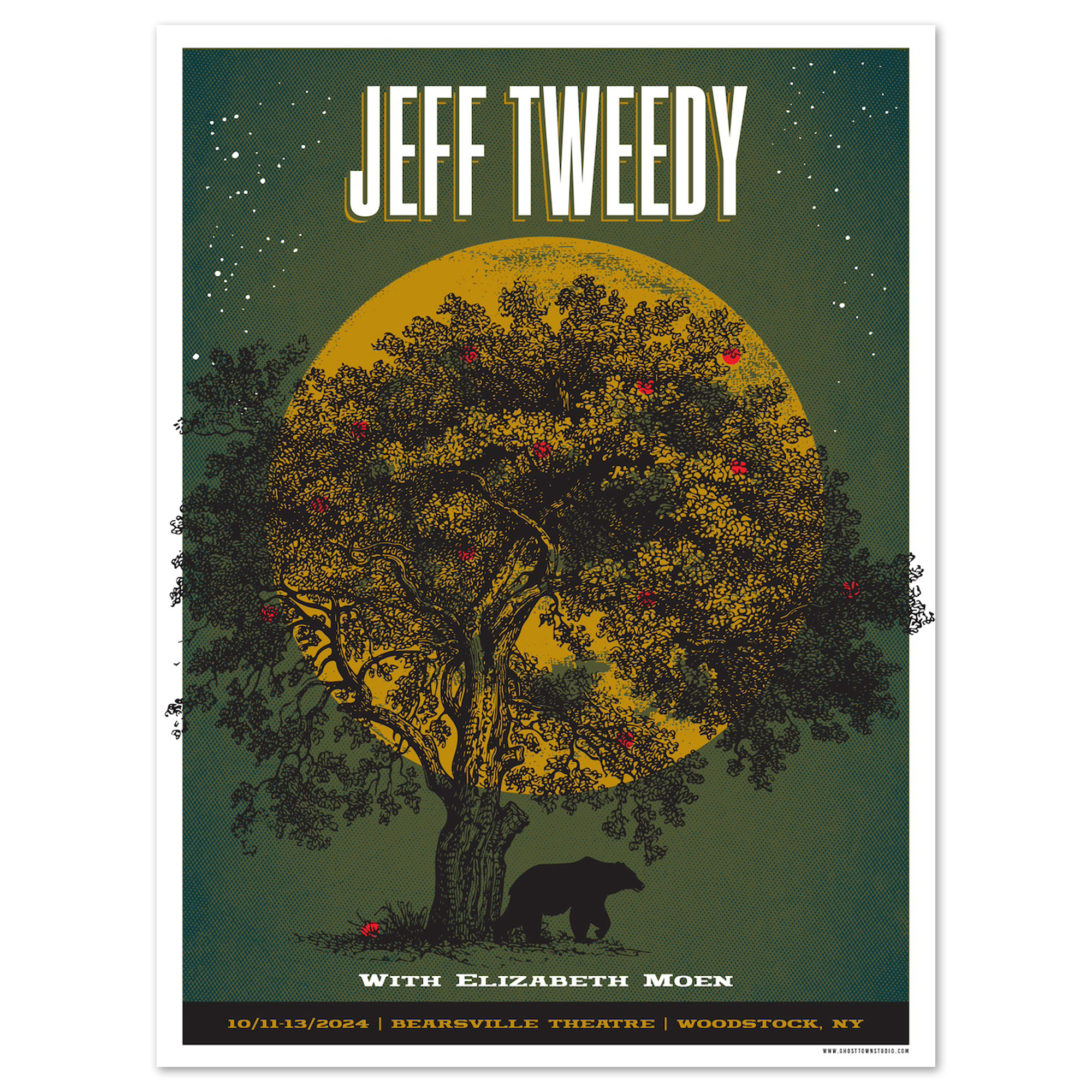 Bearsville Theatre [Oct 11-13, 2024 Woodstock, NY] Poster