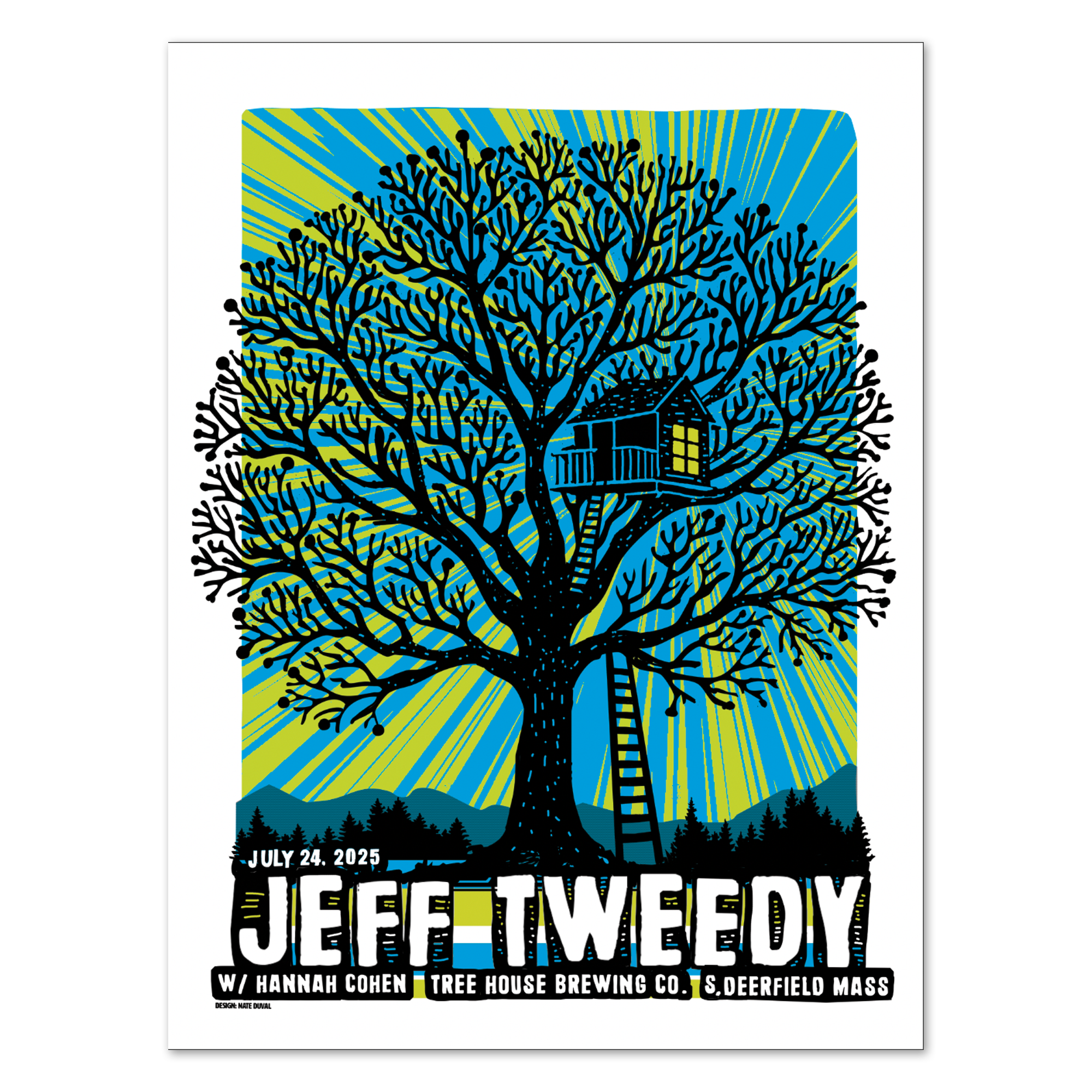 Tree House Brewing Company [7-24-25 Deerfield, MA] Poster