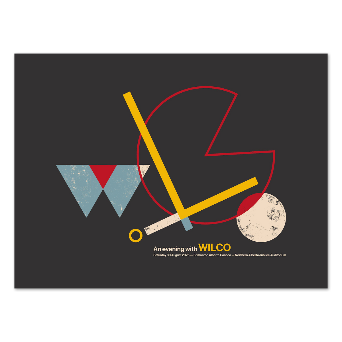 N Alberta Jubilee Auditorium (8-30-25 Edmonton, AB) Poster