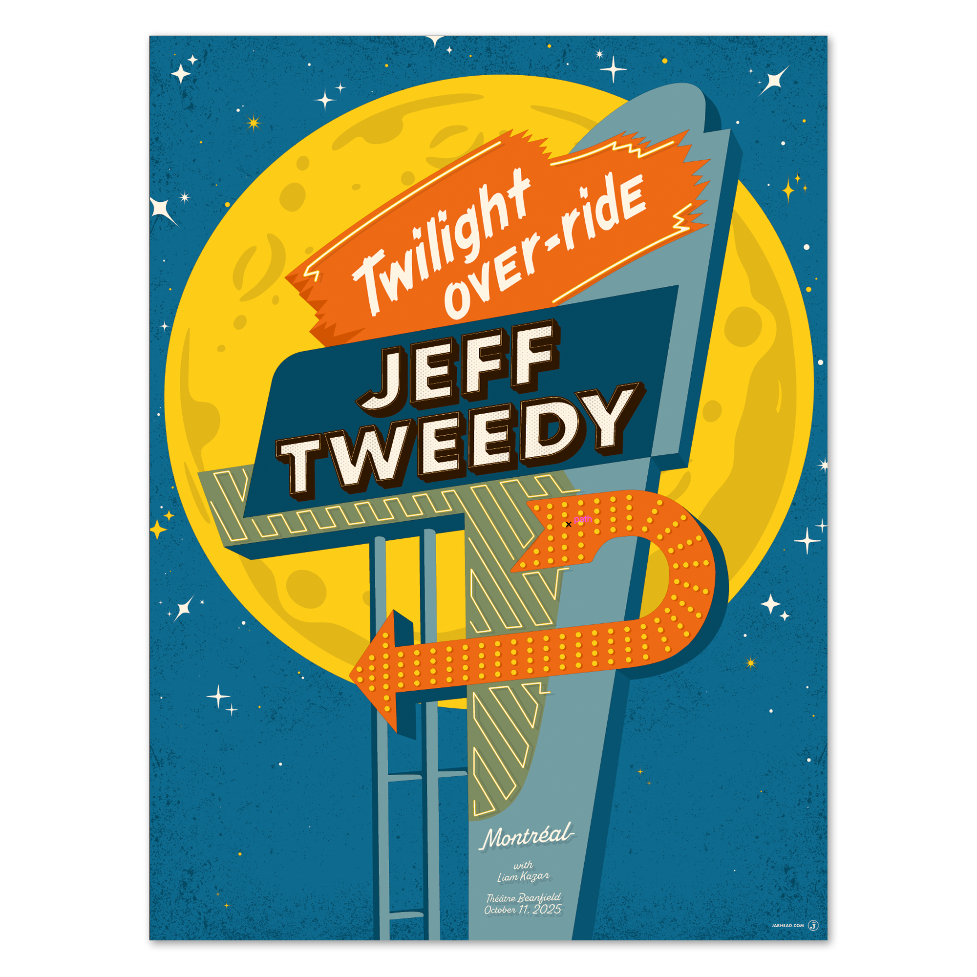 Théâtre Beanfield (10-11-25 Montreal, QC) Poster