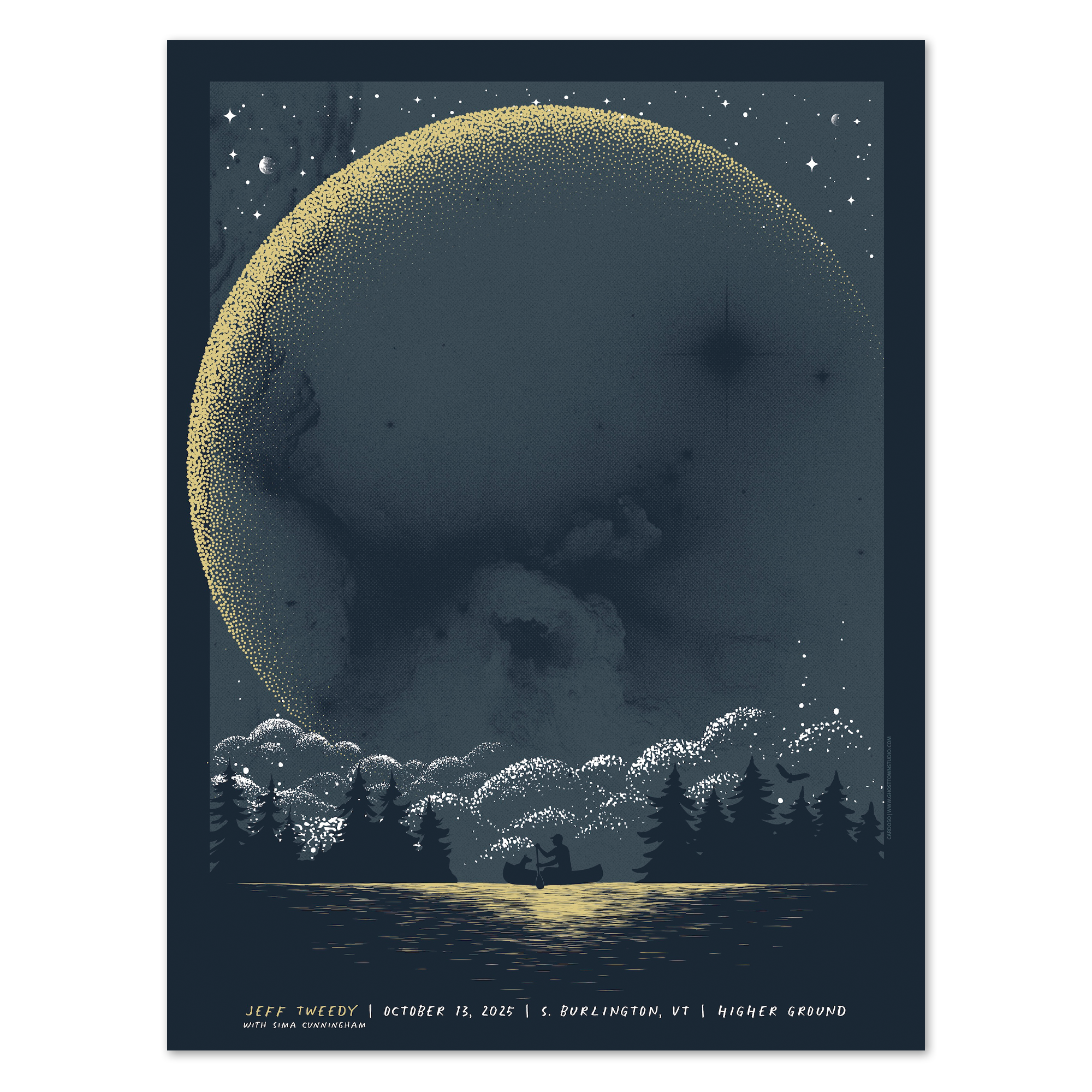 Higher Ground (10-13-25 Burlington, VT) Poster