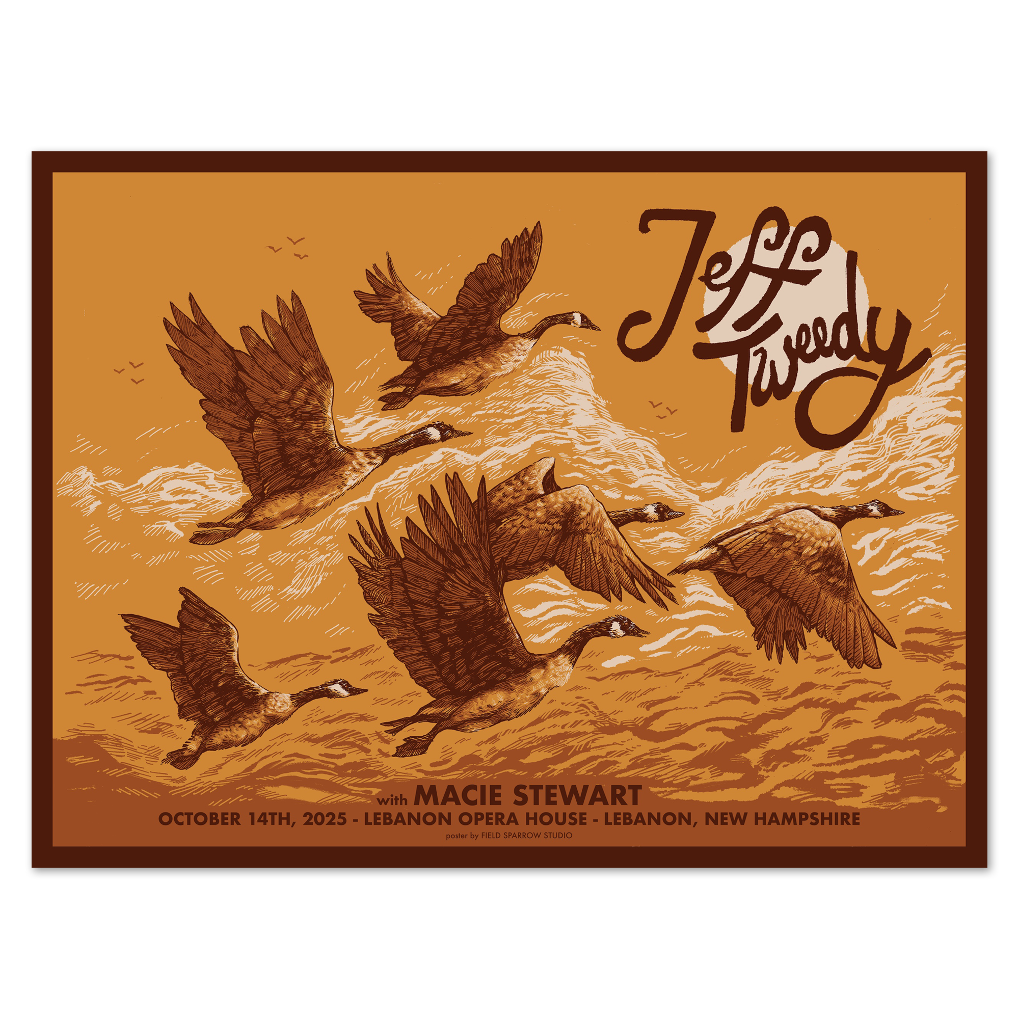 Lebanon Opera House (10-14-25 Lebanon, NH) Poster