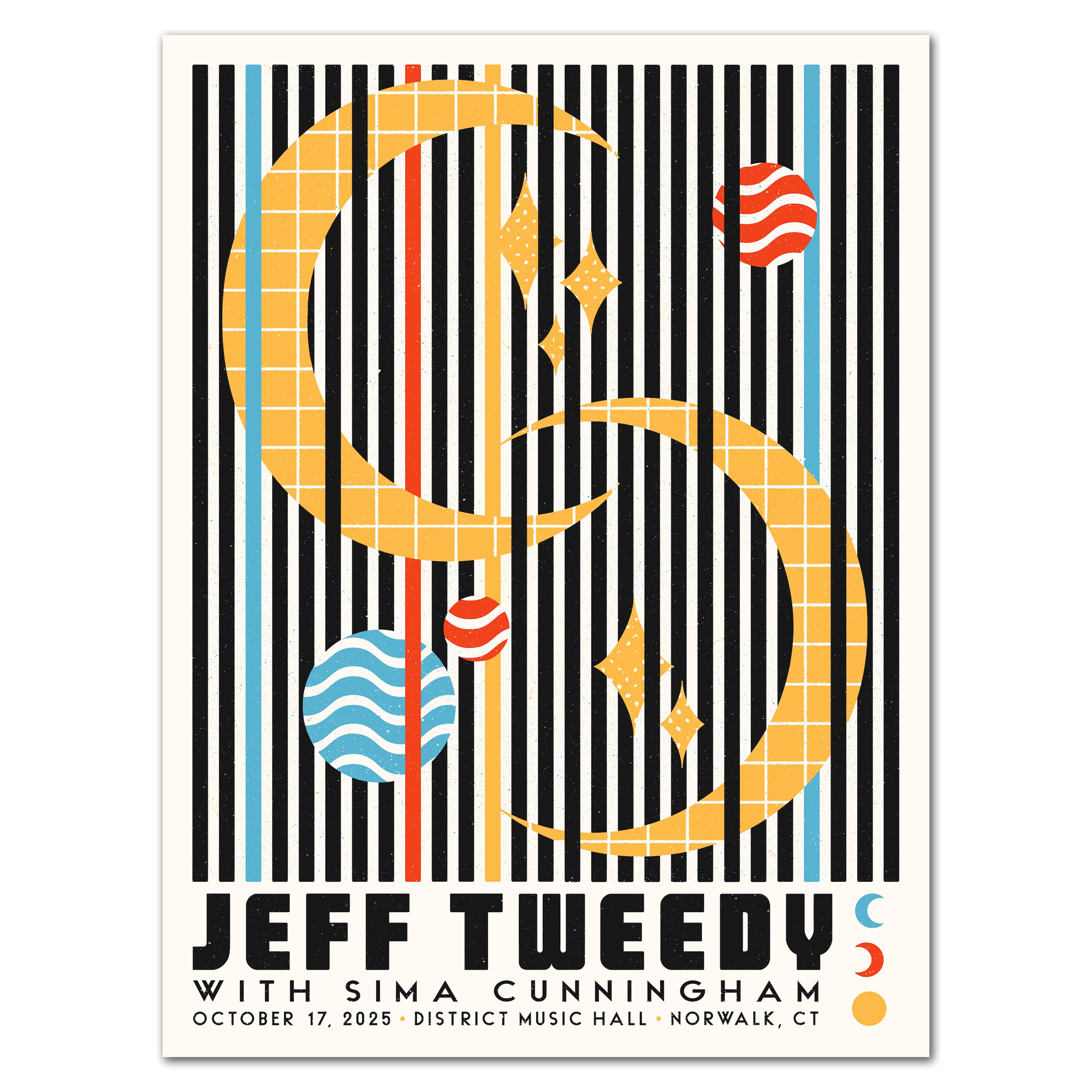 District Music Hall (10-17-25 Norwalk, CT) Poster