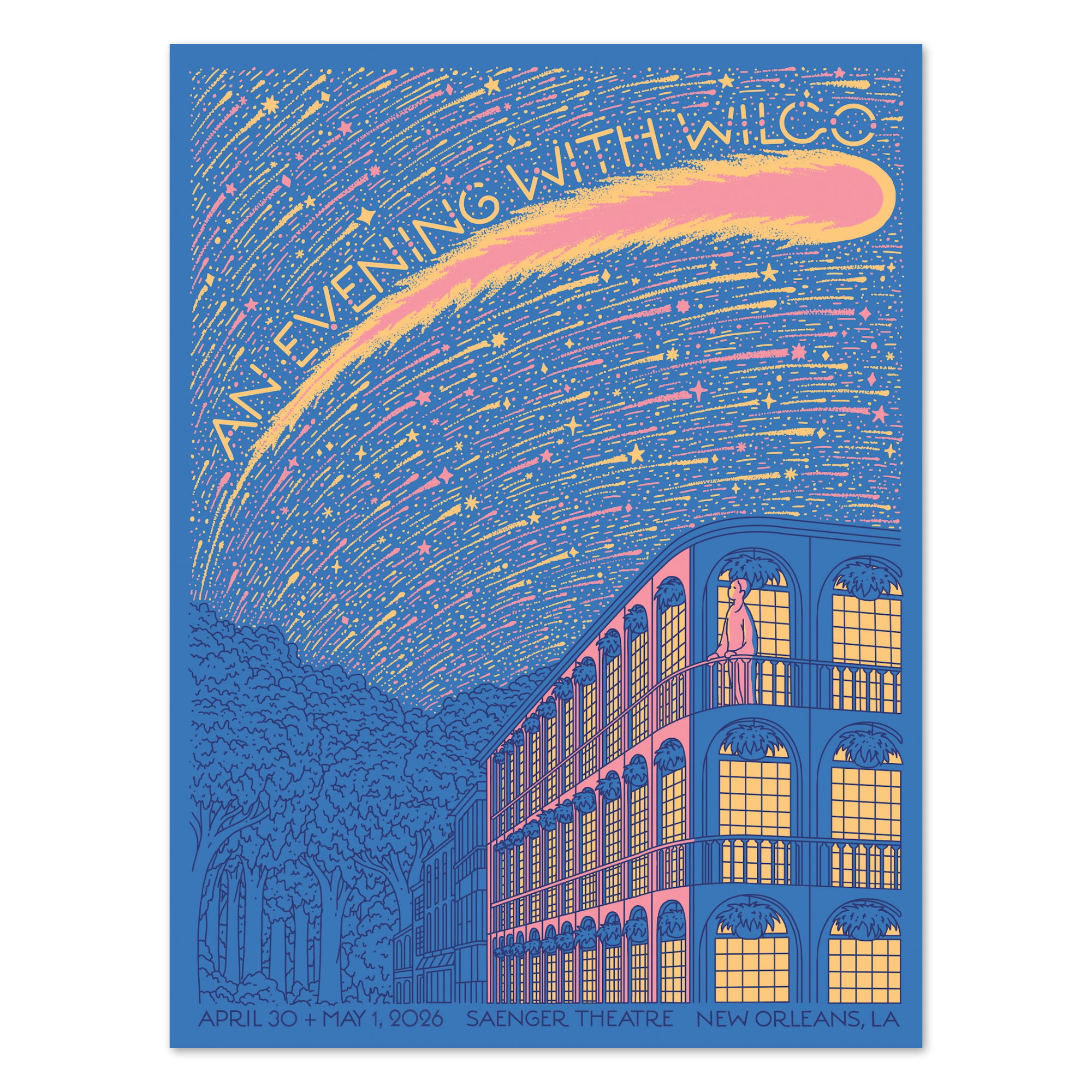 Saenger Theatre (4-30 & 5-1-26 New Orleans, LA) Poster
