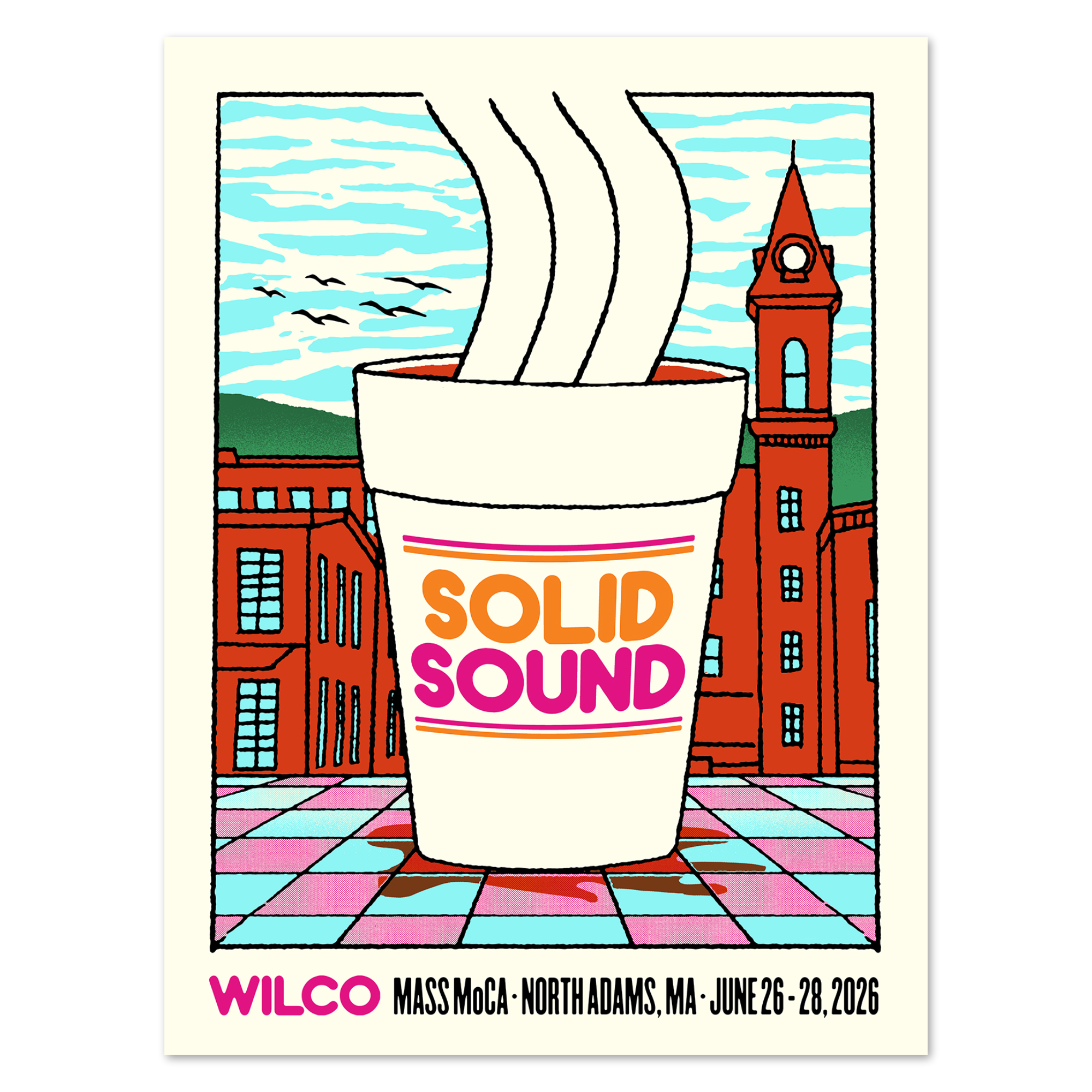 Solid Sound June 26-28 2026 Poster