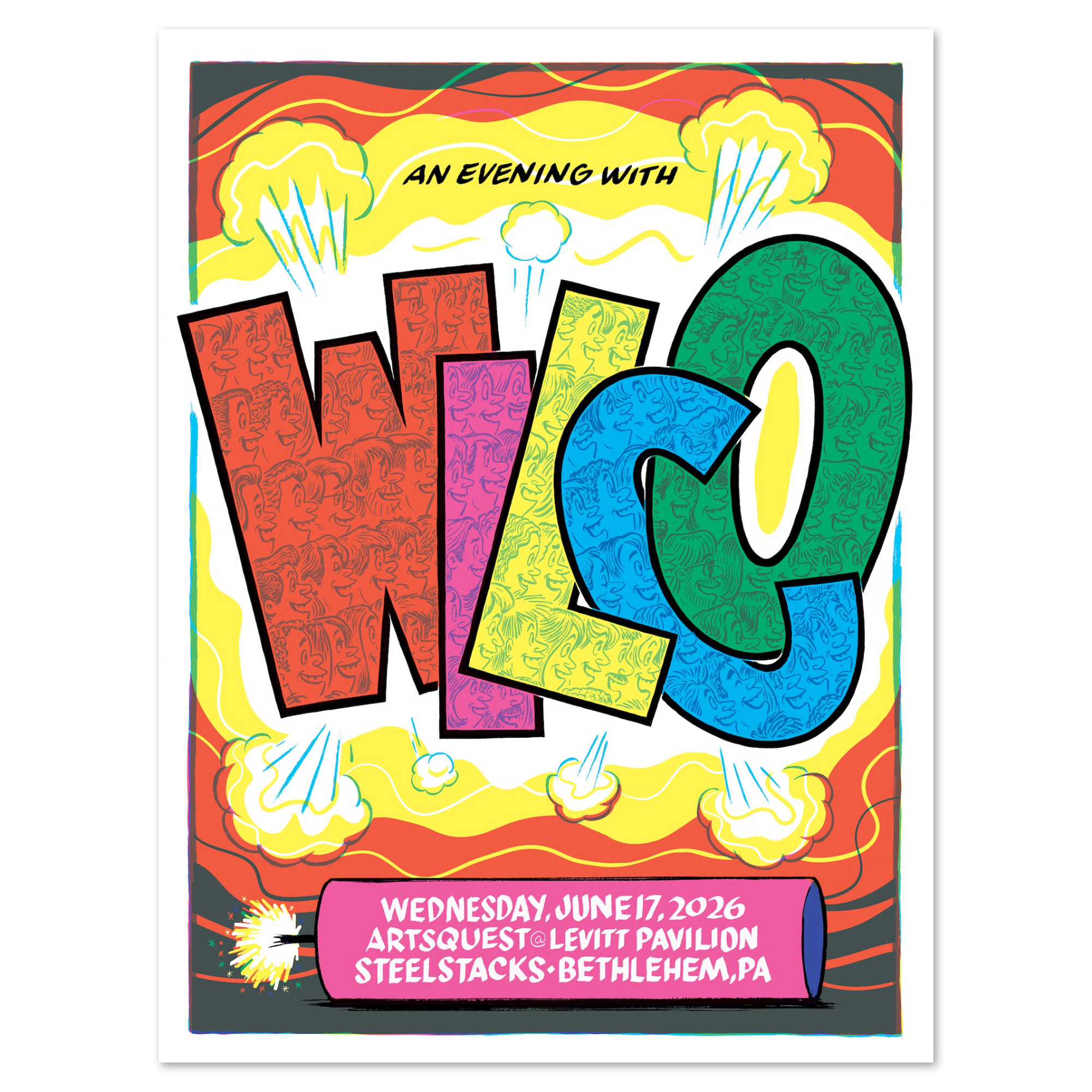 ArtsQuest Center at SteelStacks (6-17-26 Bethlehem, PA) Poster