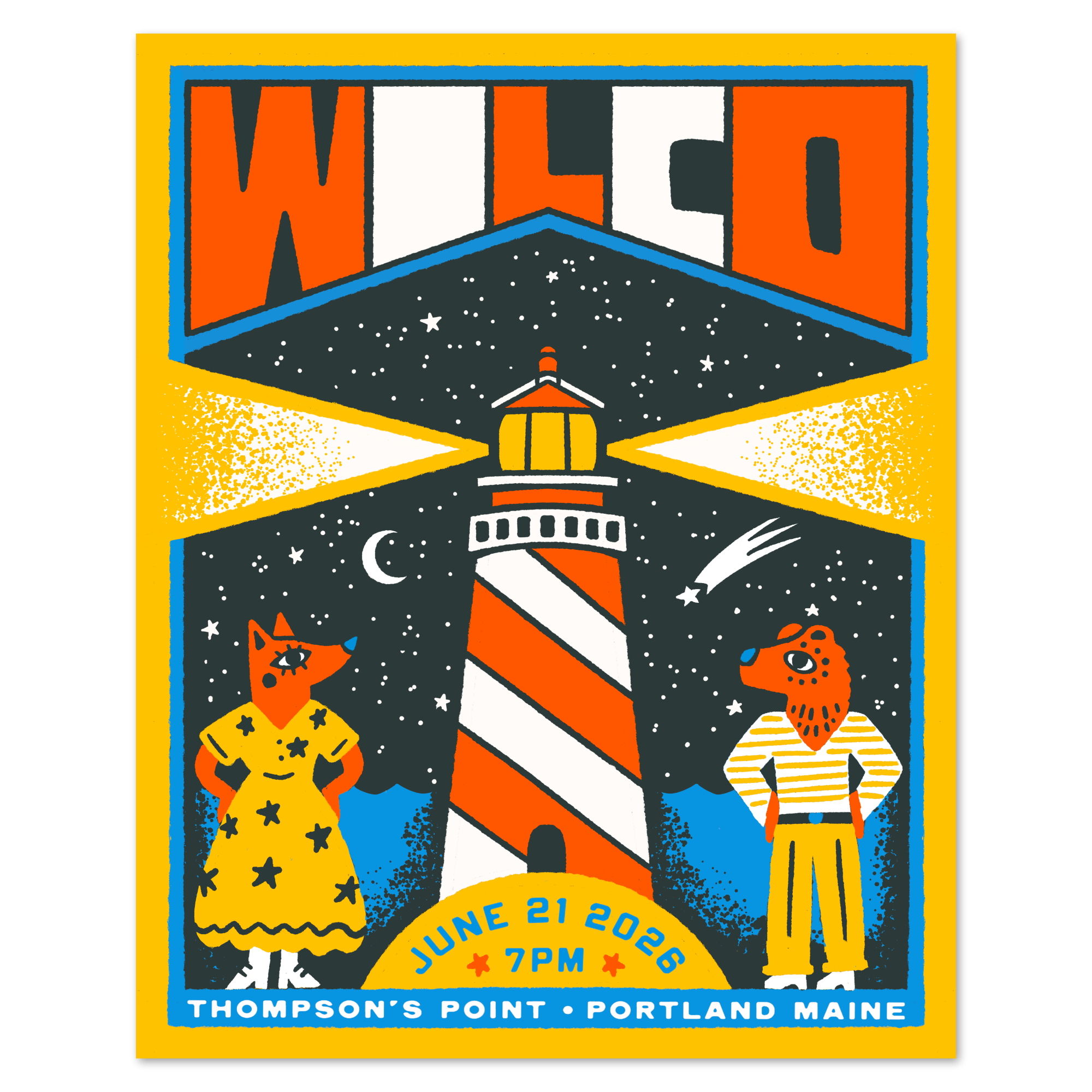 Thompson's Point (6-21-26 Portland, ME) Poster