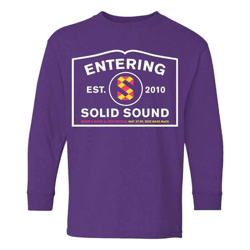Kid's Entering Solid Sound Festival 2022 L/S T-shirt