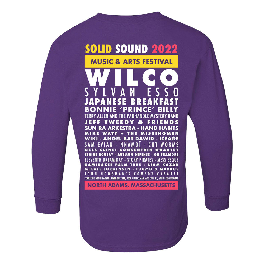 Kid's Entering Solid Sound Festival 2022 L/S T-shirt