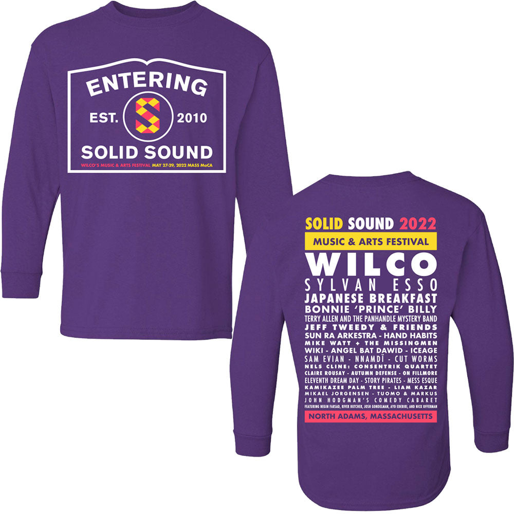 Kid's Entering Solid Sound Festival 2022 L/S T-shirt