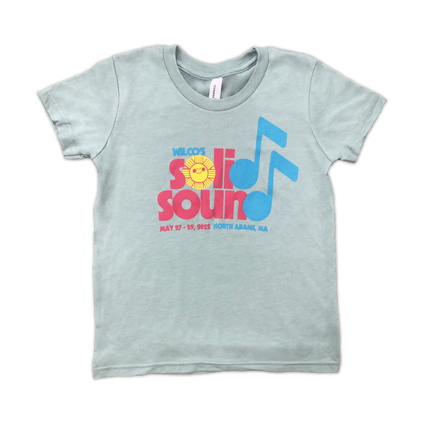 Kid's Solid Sound Festival 2022 Music Notes T-shirt