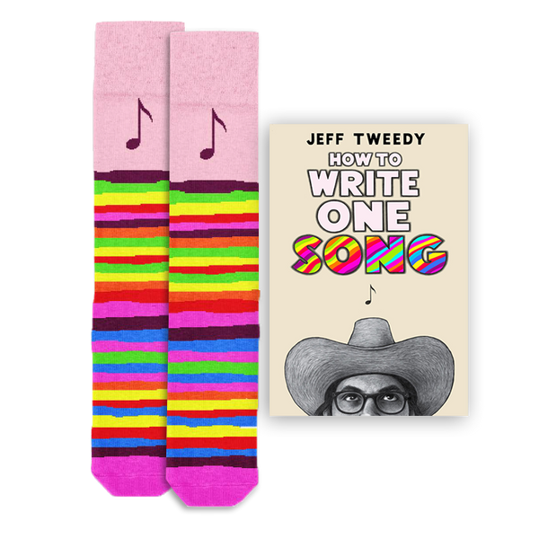 Jeff Tweedy One Song Book + Socks Bundle