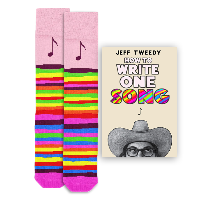 Jeff Tweedy One Song Book + Socks Bundle