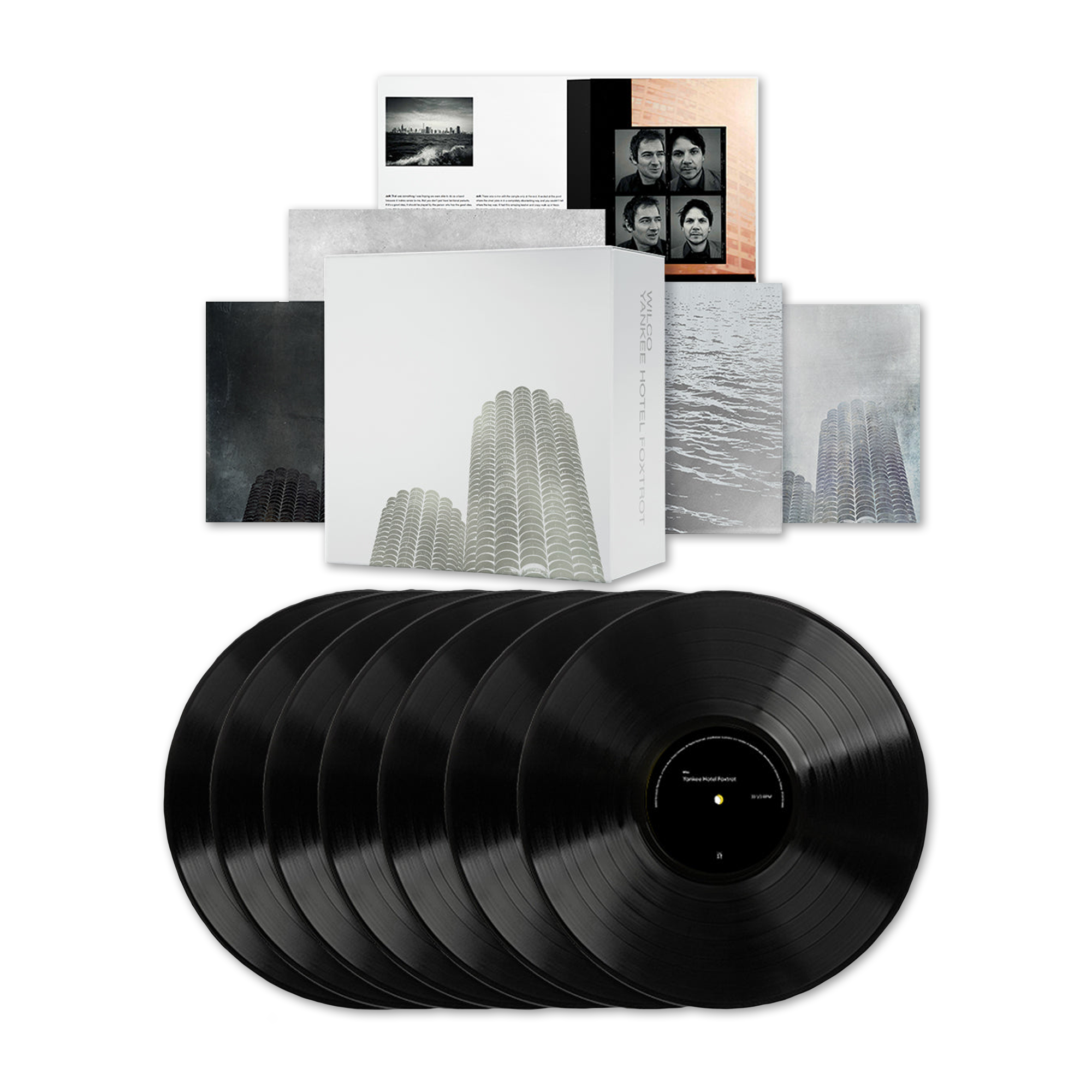 【新品7LP】Wilco YANKEE HOTEL FOXTROT deluxe Yankee Hotel Foxtrot Deluxe [RED GOLD] Vinyl 7xLP – Wilco Store