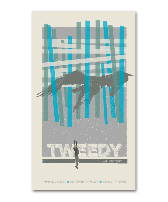 Tweedy - Athens Poster